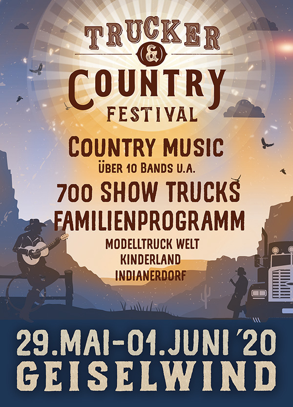 Abgesagt TRUCKER & COUNTRY FESTIVAL — DreiFrankenEck